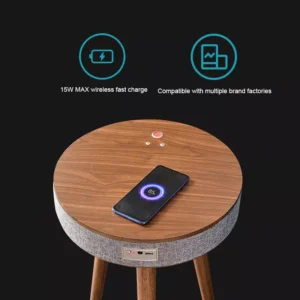 Smart Coffee Table Audio Wireless charging