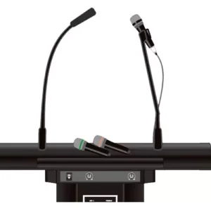 Professional Digital Podium Wooden Lectern For Conference Classroom
