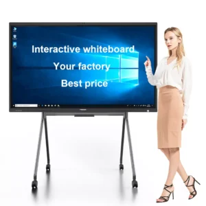55”-100” inch portable all in one android smart board touch screen interactive whiteboard