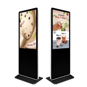 Indoor Touch Screen Floor Standing Display