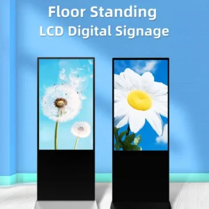 Digital Advertising Floor Standing Display