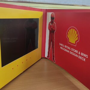 Digital Video Brochure with Advertising Book