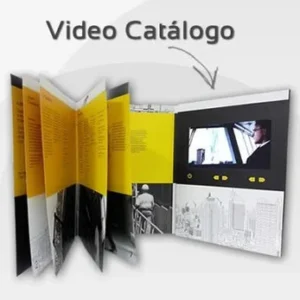 7 inch Digital Video Brochure with Advertising Book